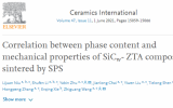 近代物理所制备出抗辐照强韧化复合陶瓷